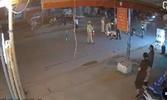 Lời khai của nam thanh niên tông vào cảnh sát giao thông đang xử lý nồng độ cồn, khiến một chiến sĩ bị thương
