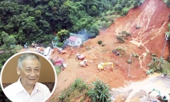 GS.TS Vũ Trọng Hồng: “Những điểm sạt lở phần lớn không còn rừng nguyên sinh”