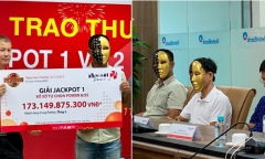 Người trúng Vietlott hơn 173 tỷ đồng: Vé do máy chọn, cảm thấy “bình thường” trong buổi nhận thưởng