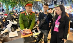 Hà Nội: Xử phạt 29 bãi trông giữ xe vi phạm quanh hồ Hoàn Kiếm