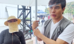 Lê Dương Bảo Lâm được mẹ ân cần chăm sóc khiến cả đoàn phim ‘Nhà Bà Nữ’ ghen tị