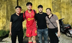 Gia đình thủ môn Văn Bình 