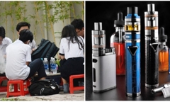 Việt Nam: Tỷ lệ hút thuốc lá điện tử ở cả nam và nữ tăng mạnh