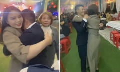 Chú rể bật khóc ôm chặt một cô gái ngay giữa đám cưới, ai nấy rơi lệ khi biết lý do