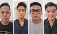 Bắt nhóm gắn mác nhân viên ngân hàng để lừa đảo qua mạng