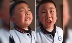 Bị mẹ ép ăn cơm nhanh, bé trai uất ức làm một việc gây xôn xao cộng đồng mạng