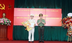 Điều động, bổ nhiệm Giám đốc Công an tỉnh giữ chức Phó Cục trưởng An ninh mạng