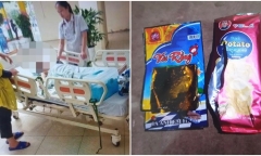 Hai học sinh tiểu học hôn mê, nguy kịch sau khi ăn bim bim và gói cay mua tại cửa hàng tạp hóa