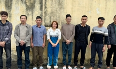 Bắt giữ 8 đối tượng 