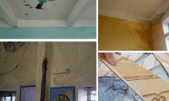 Hàng trăm học sinh thấp thỏm trong những lớp học xuống cấp ở Thanh Hoá