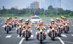 Phân luồng giao thông đón Đoàn khách quốc tế sang thăm cấp Nhà nước tới Việt Nam
