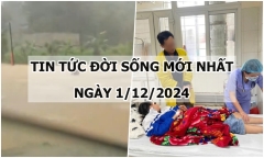 Tin tức đời sống 1/12/2024: Xúc động bố vượt nước lũ đi lấy sữa, tã cho con