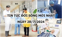 Tin tức đời sống ngày 28/7/2024: Người đàn ông đi cấp cứu sau bữa nhậu