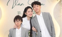 Hé lộ điều đặc biệt về 2 em trai Doãn Hải My: 14 tuổi cao gần 1m8, visual không thua kém chị gái