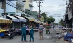 TP.HCM: Tiếng nổ lớn phát ra từ quán cơm khiến 2 người bị bỏng nặng