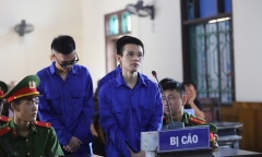 Tuyên án tử hình hung thủ dùng kéo đâm đại úy công an tử vong