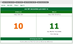 Hôm nay (10/3/2025), có phải ngày đẹp không?