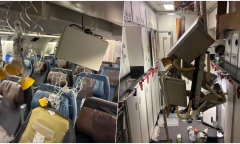 Hành khách kể lại khoảnh khắc máy bay của Singapore gặp nhiễu động mạnh