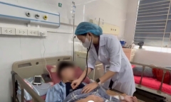 Thiếu niên 14 tuổi tràn dịch màng phổi, không đi lại được sau khi bị lợn nhà cắn