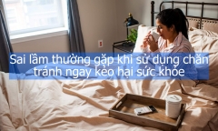 Sai lầm thường gặp khi sử dụng chăn, tránh ngay kẻo hại sức khỏe