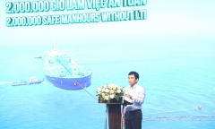 PTSC đạt mốc 2 triệu giờ làm việc an toàn cho NSRP