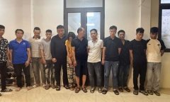 Triệt phá nhóm đánh bạc qua mạng, khởi tố 15 đối tượng