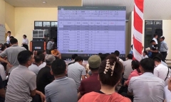 Mức trúng đấu giá đất cao 
