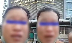 Người phụ nữ ôm con khóc nức nở ở cổng Bệnh viện Nhi đồng 2 nói gì?