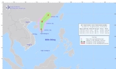 Áp thấp nhiệt đới đầu tiên trong năm 2024 có thể mạnh lên thành bão
