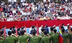 Lễ kỷ niệm, diễu binh, diễu hành 50 năm Ngày giải phóng miền Nam, thống nhất đất nước