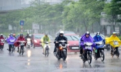 Miền Bắc đón không khí lạnh, mưa rất lớn từ chiều tối nay (21/9)