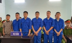 Cướp 95.000 đồng của học sinh, 6 thanh thiếu niên lĩnh án tù