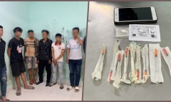 TP.HCM: Công an triệt xóa tụ điểm ma túy tại nghĩa trang Bình Hưng Hòa