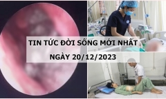 Tin tức đời sống mới nhất ngày 20/12: Hãi hùng phát hiện hơn 100 con giòi sống trong mũi người đàn ông