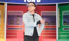 Nguyễn Hồng Thuận mừng rỡ vì lần đầu giành chiến thắng khi chơi gameshow 