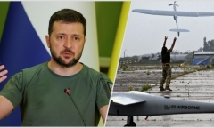 Tổng thống Zelensky tiết lộ Ukraine đang tăng cường sản xuất máy bay không người lái