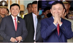 Cựu Thủ tướng Thái Lan Thaksin nhập viện ngay đêm đầu tiên về nước