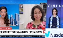 Lên sóng CNN, CEO Lê Thị Thu Thủy hé lộ kế hoạch của VinFast sau niêm yết