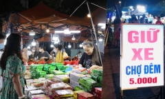 Xử phạt hành chính người giữ xe chợ đêm ở Đà Nẵng đuổi du khách
