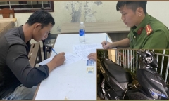 Bắt nam thanh niên lợi dụng mưa lũ để trộm xe máy ở Đà Nẵng