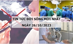 Tin tức đời sống mới nhất ngày 26/10: Kịp thời cứu sống bệnh nhân nguy kịch do gặp tai nạn lao động
