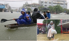 Kiếm tiền triệu mỗi ngày nhờ dịch vụ đặc biệt trong mùa lũ