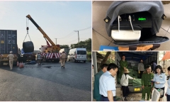 Tin thời sự nóng mới nhất ngày 16/12: Xe đầu kéo đứt xích, 3 cuộn thép nặng hàng chục tấn văng xuống đường 