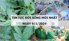 Tin tức đời sống mới nhất ngày 9/1: Người đàn ông nhập viện sau khi chữa suy thận theo hướng dẫn trên mạng