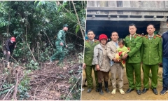 Thiếu tá công an kể lại khoảnh khắc tìm thấy bé gái 2 tuổi bị lạc hơn 1 ngày trong rừng ở Nghệ An