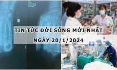 Tin tức đời sống mới nhất ngày 20/1: Người phụ nữ hôn mê sau khi tự sử dụng thuốc tiêm tại nhà