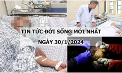 Tin tức đời sống mới nhất ngày 30/1: Phổi của cụ ông đông đặc sau 3 ngày sốt, đau họng