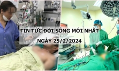 Tin tức đời sống mới nhất ngày 25/2: Cấp cứu người phụ nữ bị xoắn buồng trứng hiếm gặp
