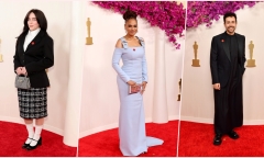Chiếc ghim cài áo đỏ mà nhiều ngôi sao đeo tại lễ trao giải Oscar 2024 có ý nghĩa gì?