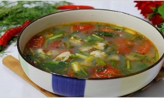 Gợi ý cách làm món canh ngao nấu sấu thanh đạm cho những ngày oi bức